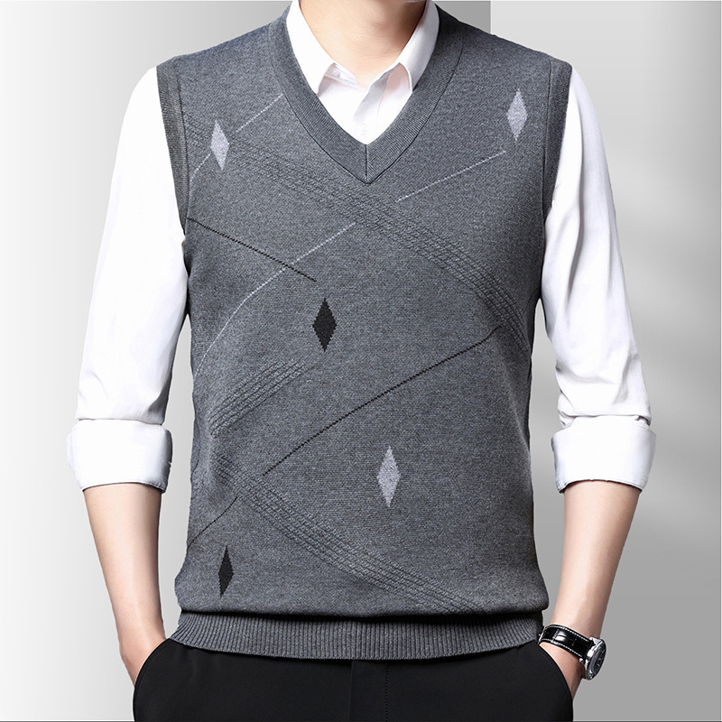 Vintage Fashion Korea - Primavera Nuovo Casual Solido Jacquard Senza