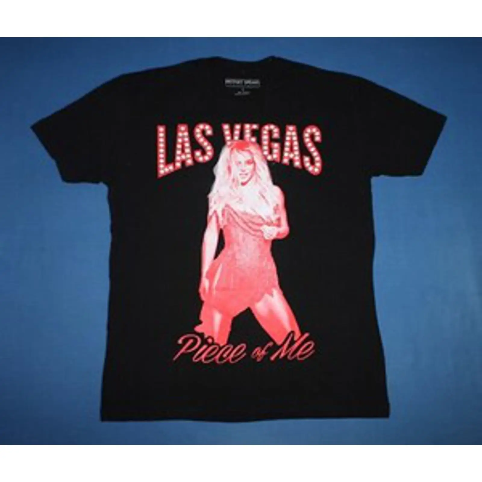 Vintage Fashion Las Vegas - T-shirt Britney Spears Las Vegas Peace