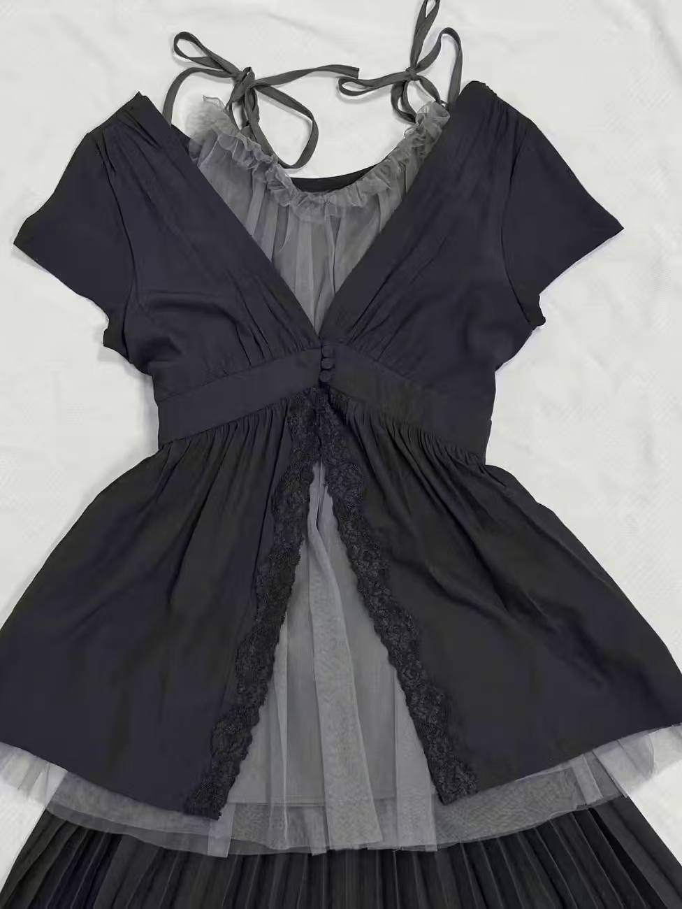 Vintage Fashion Outfit - Completo Vintage Sweet Lolita 3 Pezzi