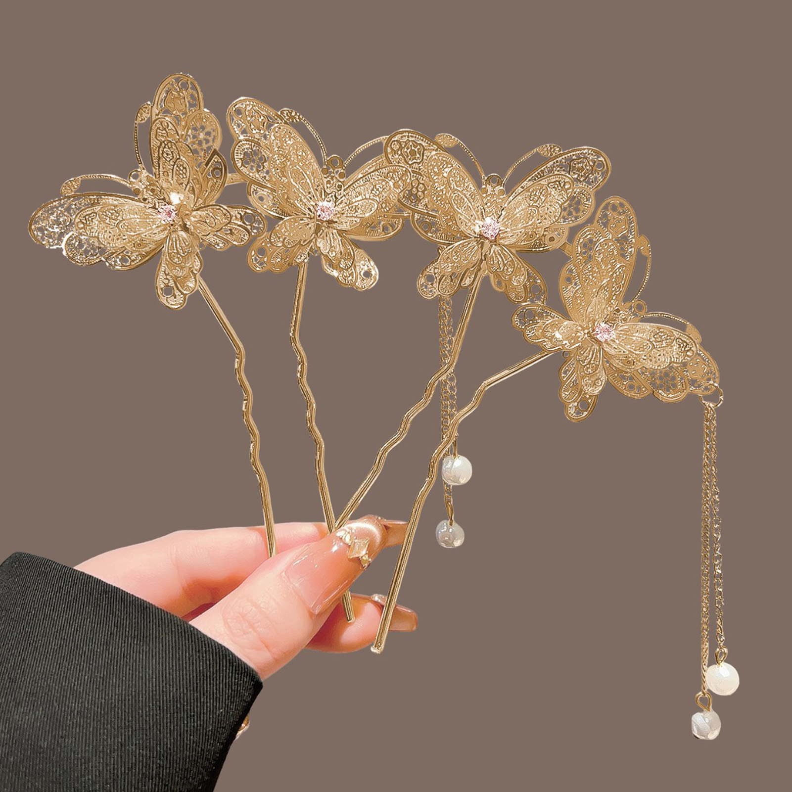 Vintage Fashion Outfit - Fermaglio per capelli Neo cinese a