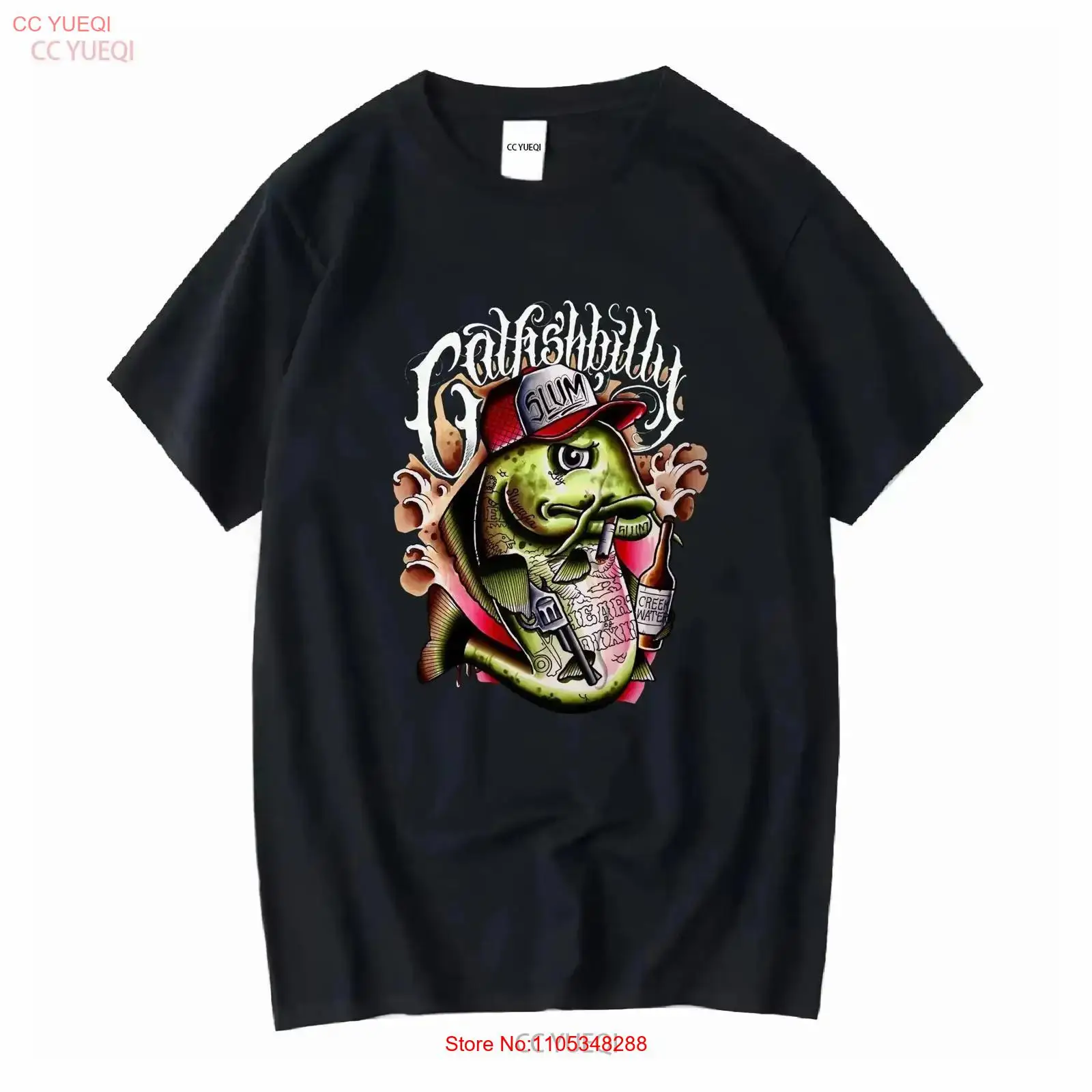 Vintage Fashion For Sale - SALDI Nuova T-shirt Yelawolf Catfish Billy