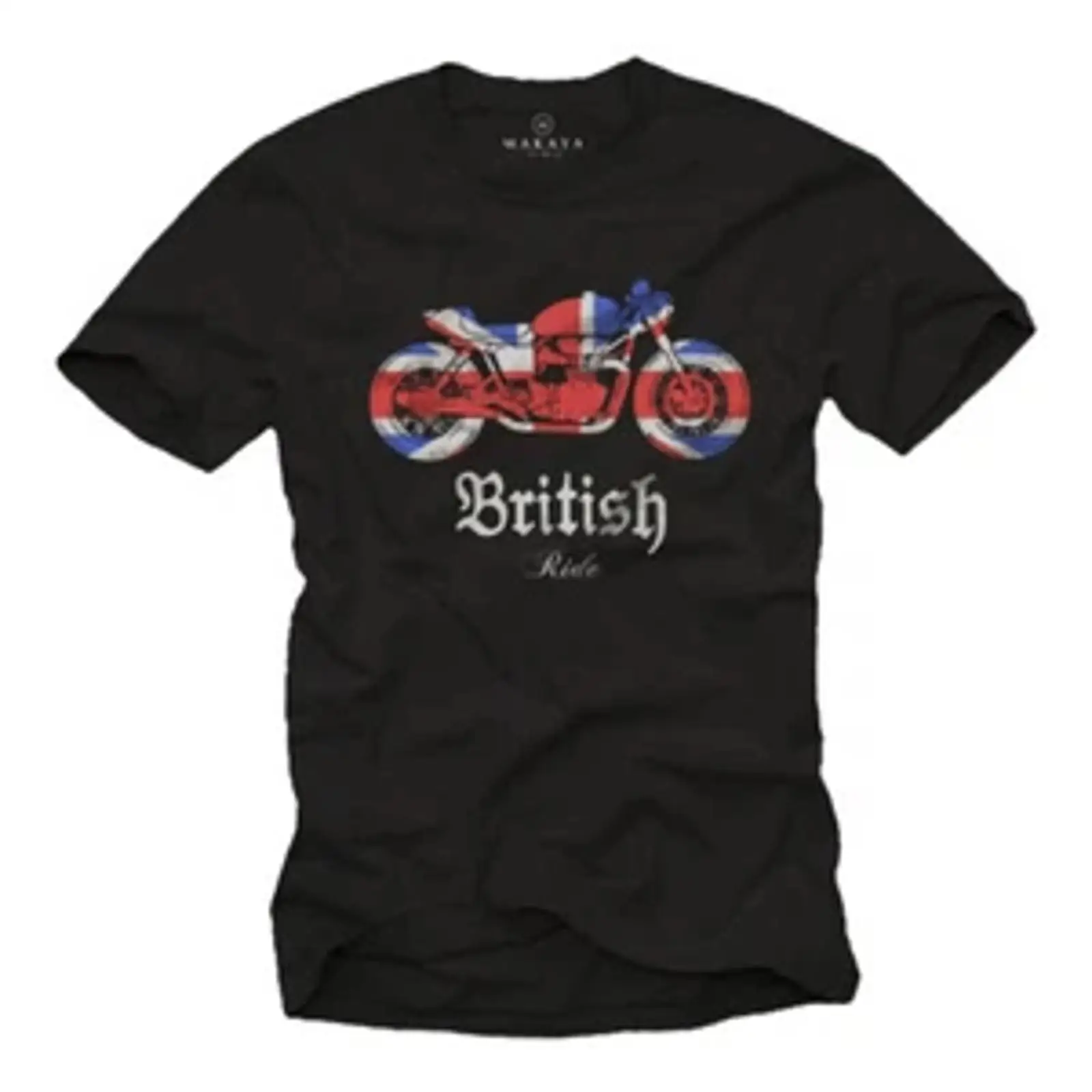 Vintage Fashion Uk - T-shirt da uomo con bandiera Union