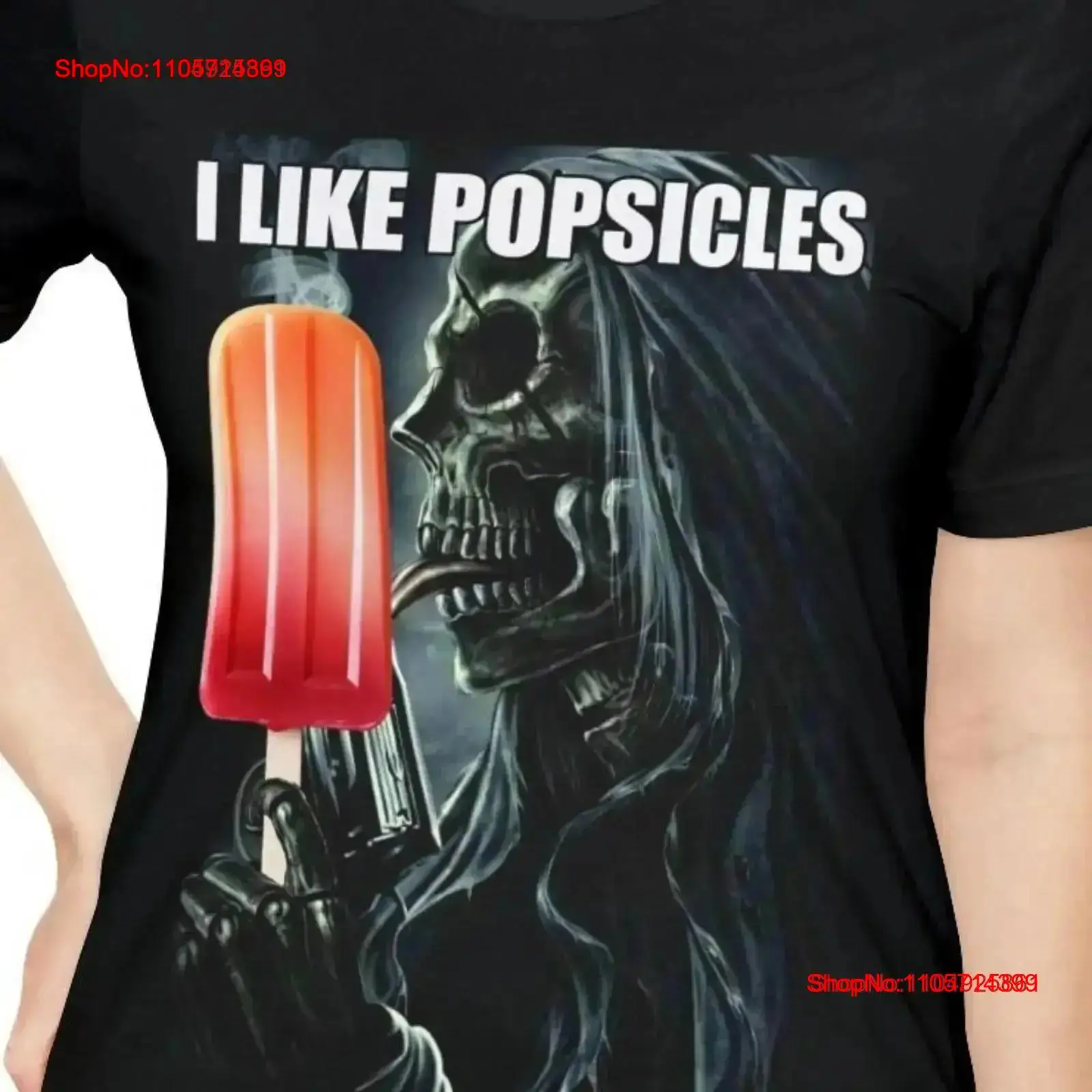 Vintage Fashion Gen Z - Maglietta Hard Skeleton Meme I Like