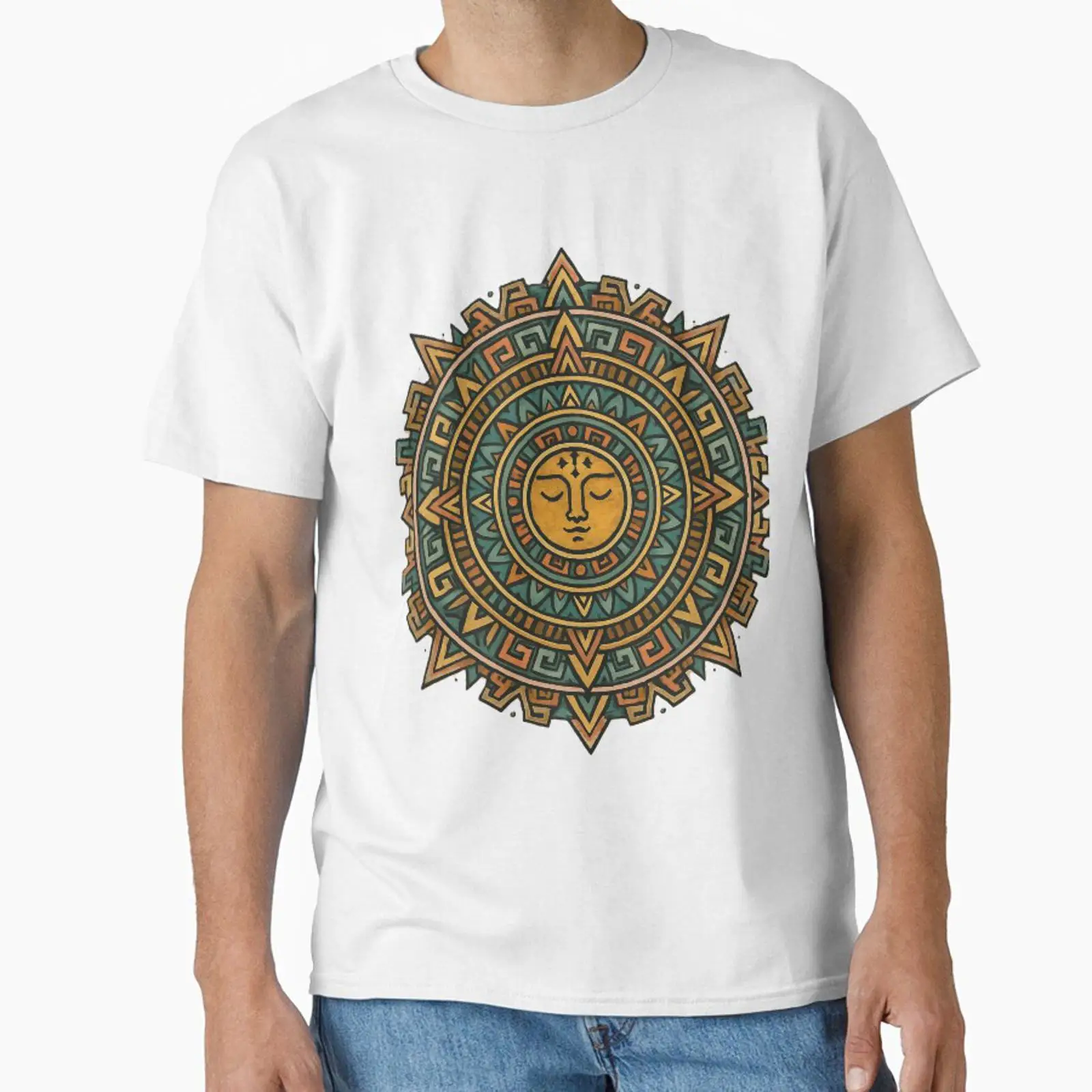 Vintage Fashion Uk - Aztec Sun Mandala, disegnato e venduto