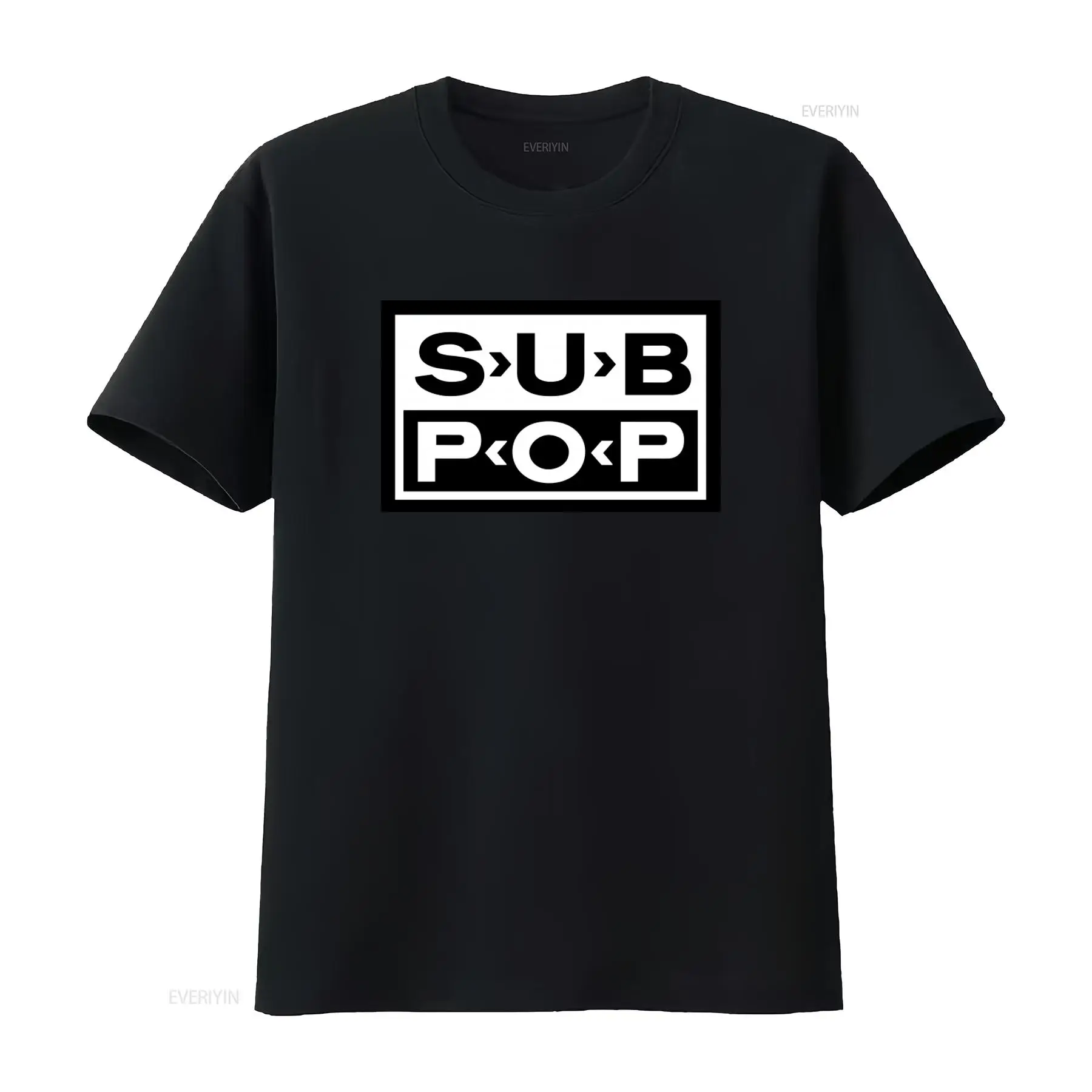 T-shirt con logo Sub Pop nera  - Vintage Fashion Logos recensione e prezzo