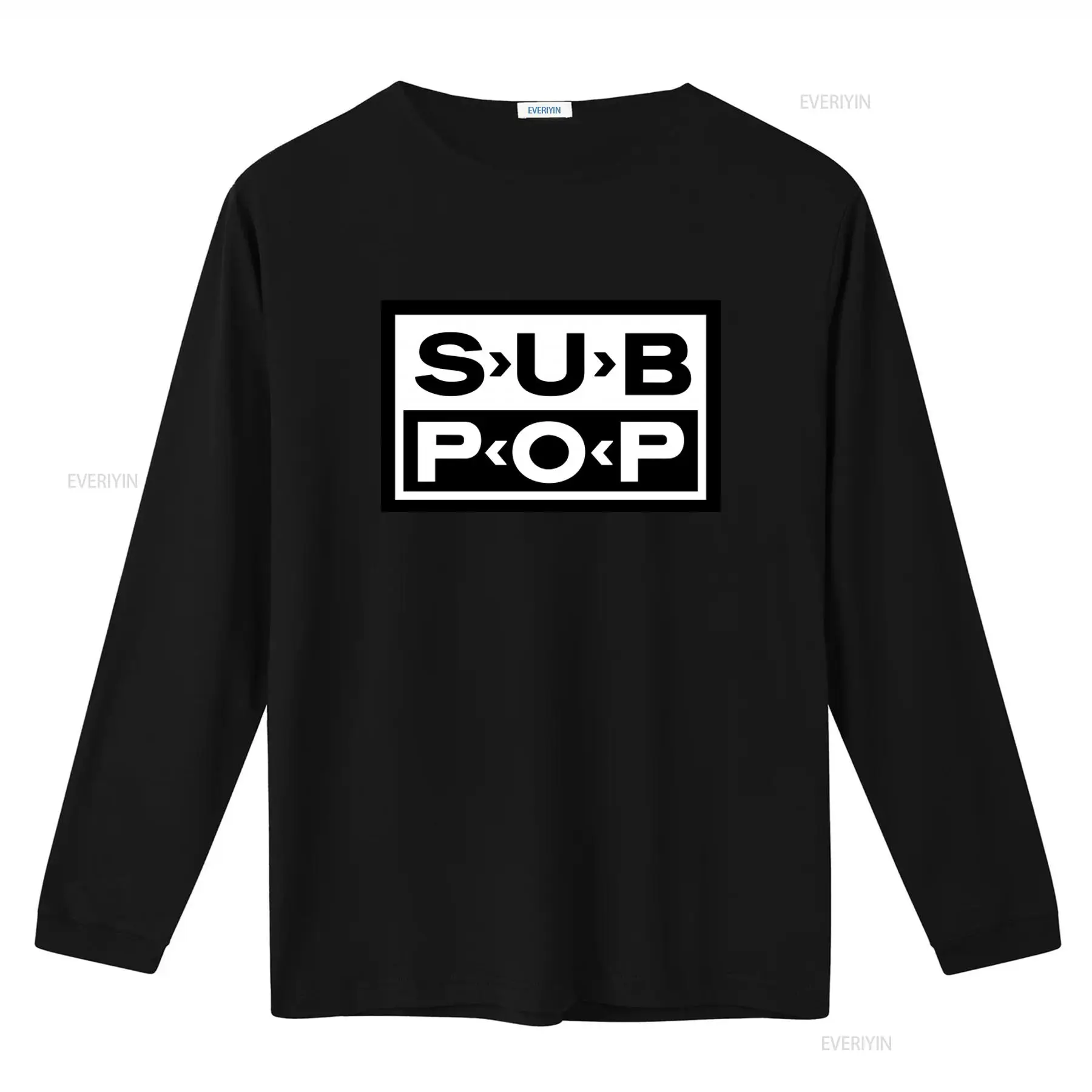 T-shirt con logo Sub Pop nera  - Vintage Fashion Logos recensione e prezzo