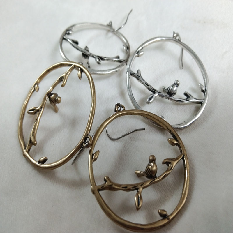 Orecchini pendenti con uccelli - Vintage Fashion Looks recensione e prezzo