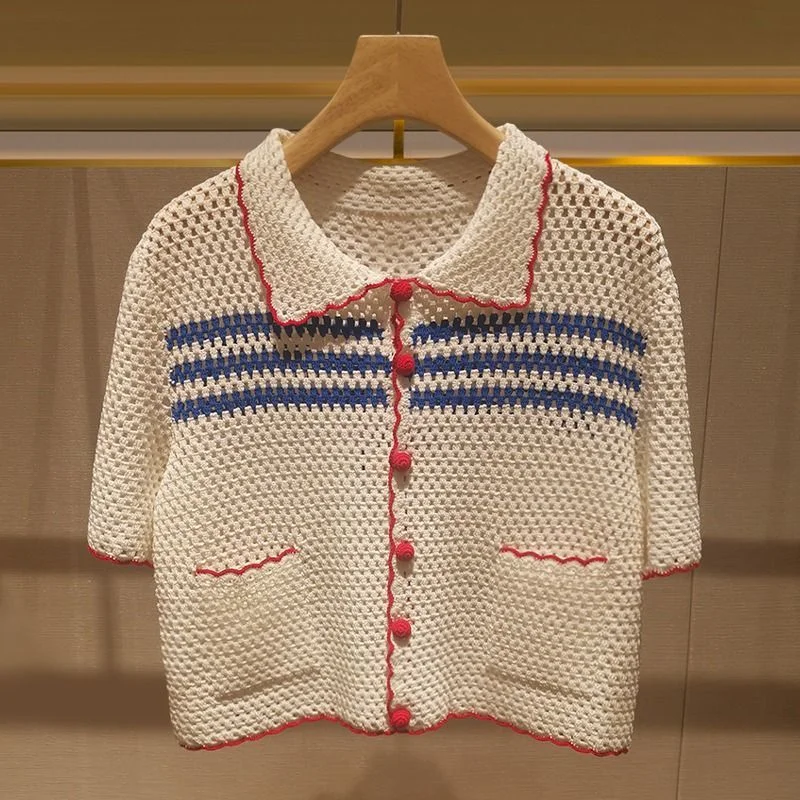 Camicetta a costine lavorata a - Vintage Fashion Korea recensione e prezzo