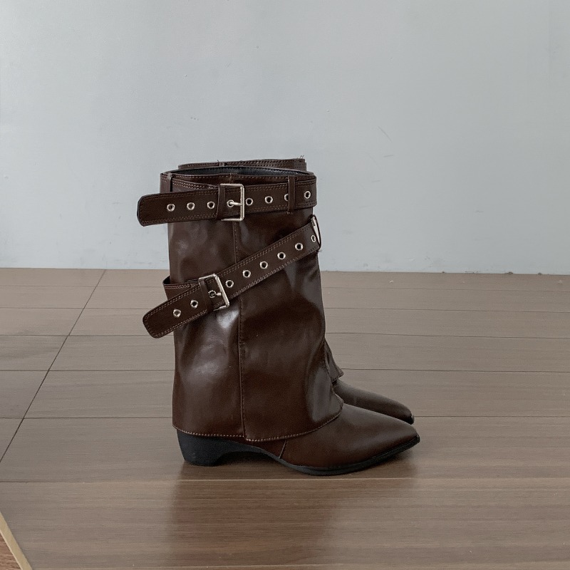 Stivali da donna alla moda con - Vintage Fashion Ladies recensione e prezzo