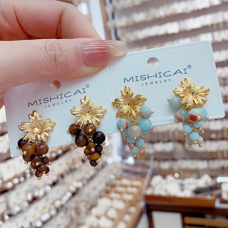 Orecchini a grappolo d'uva tur - Vintage Fashion Influencer recensione e prezzo