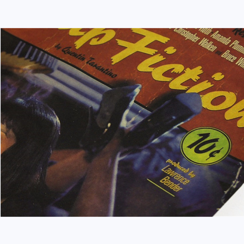 Pulp Fiction Poster vintage No - Vintage Fashion Wallpaper recensione e prezzo