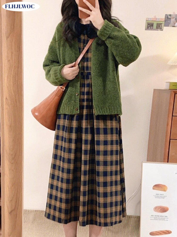 Abiti a quadri da caffè 2023 a - Vintage Fashion Korea recensione e prezzo