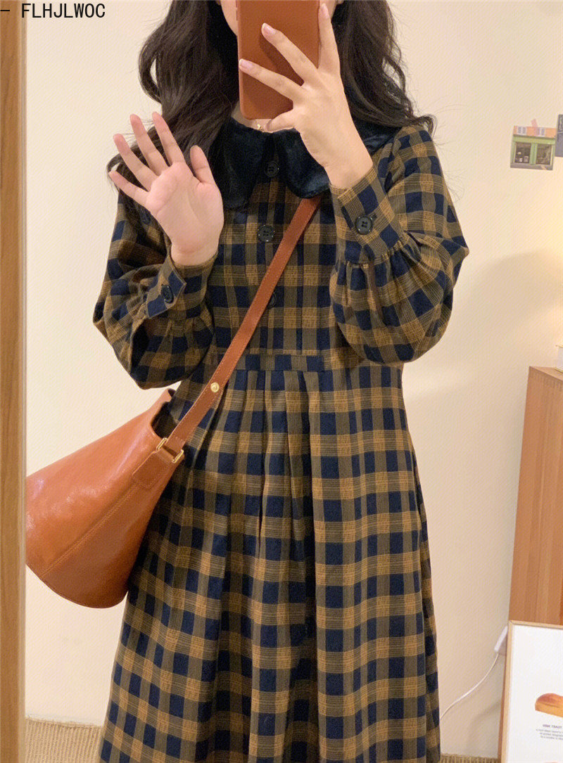 Abiti a quadri da caffè 2023 a - Vintage Fashion Korea recensione e prezzo