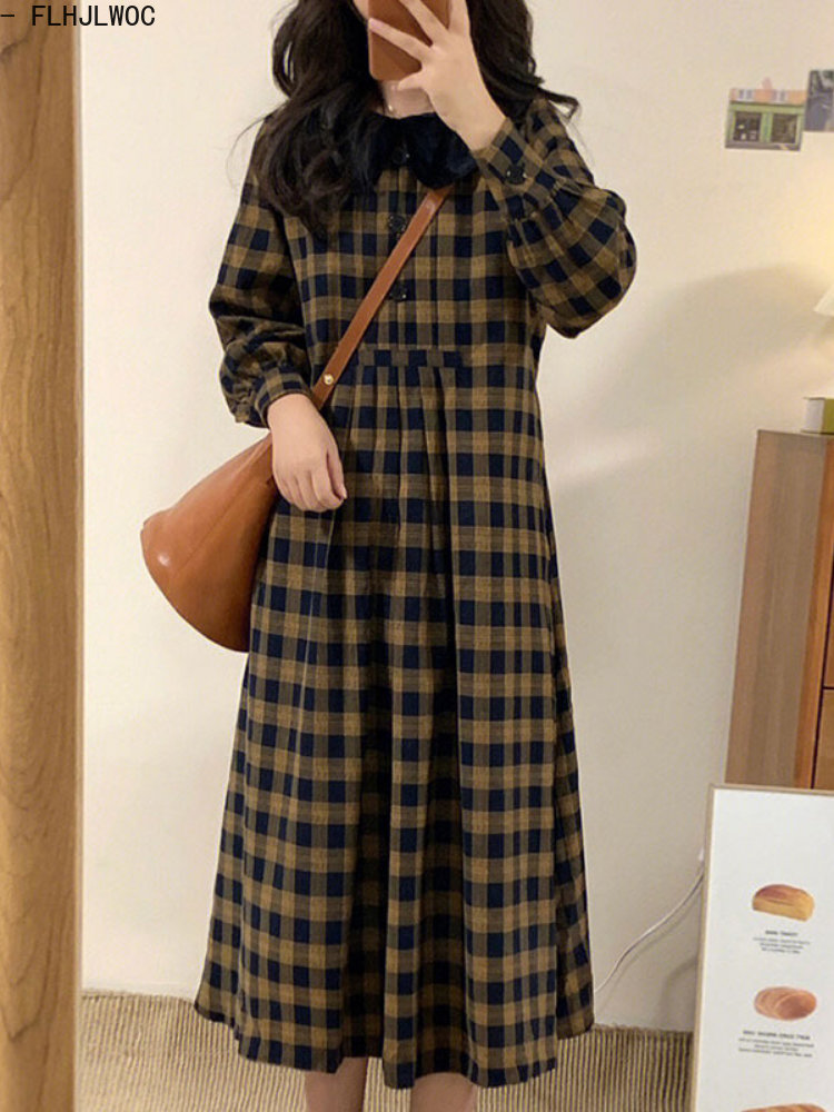 Abiti a quadri da caffè 2023 a - Vintage Fashion Korea recensione e prezzo