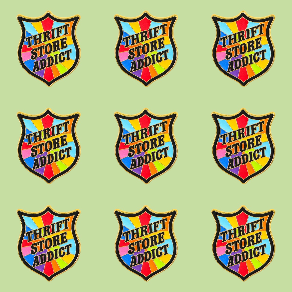 Set da 9 pezzi THRIFT STORE AD - Thrift Vintage Fashion Usa recensione e prezzo