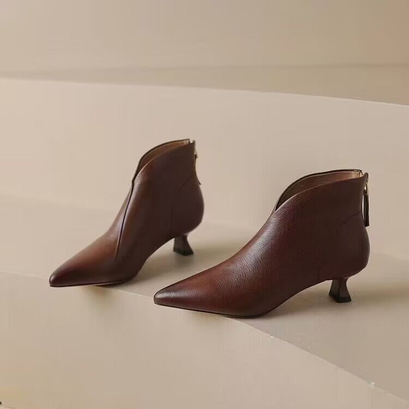 Stivaletti da donna con punta  - Vintage Fashion Ladies recensione e prezzo