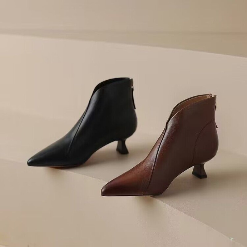 Stivaletti da donna con punta  - Vintage Fashion Ladies recensione e prezzo