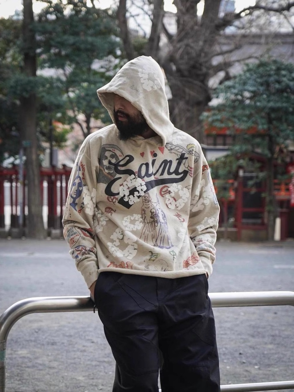 Felpa con Cappuccio Saint Mxxx - Vintage Fashion Looks recensione e prezzo