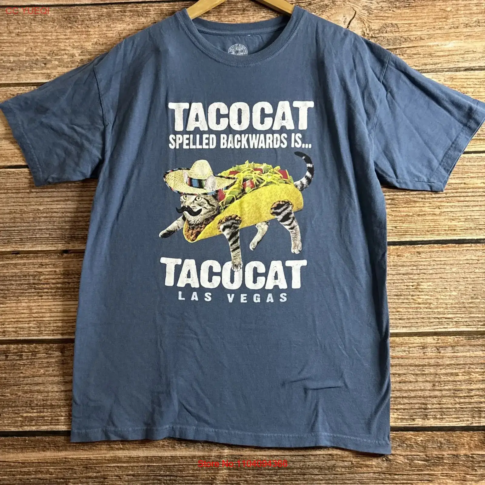 T-shirt da uomo TacoCat Spelle - Vintage Fashion Las Vegas recensione e prezzo