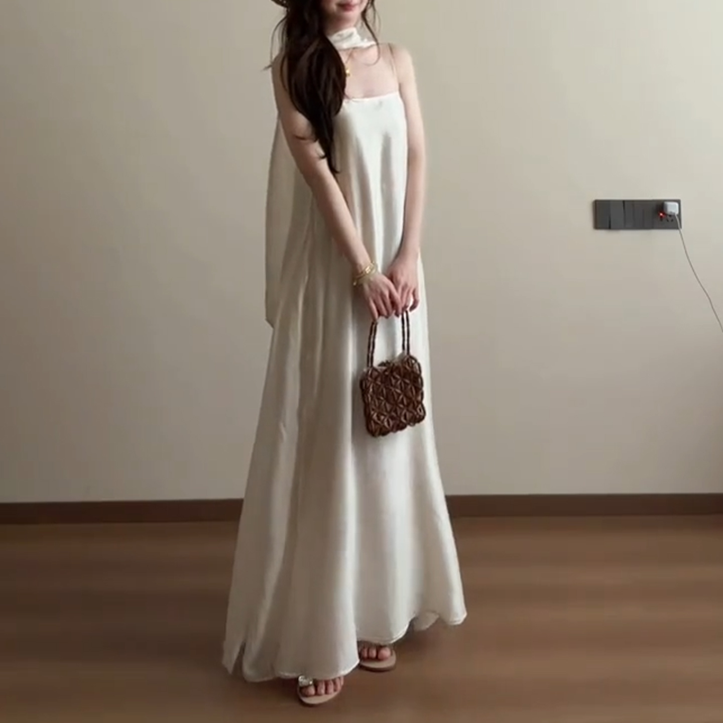 Abito Lungo Estivo Bianco con  - Vintage Fashion Tiktok recensione e prezzo
