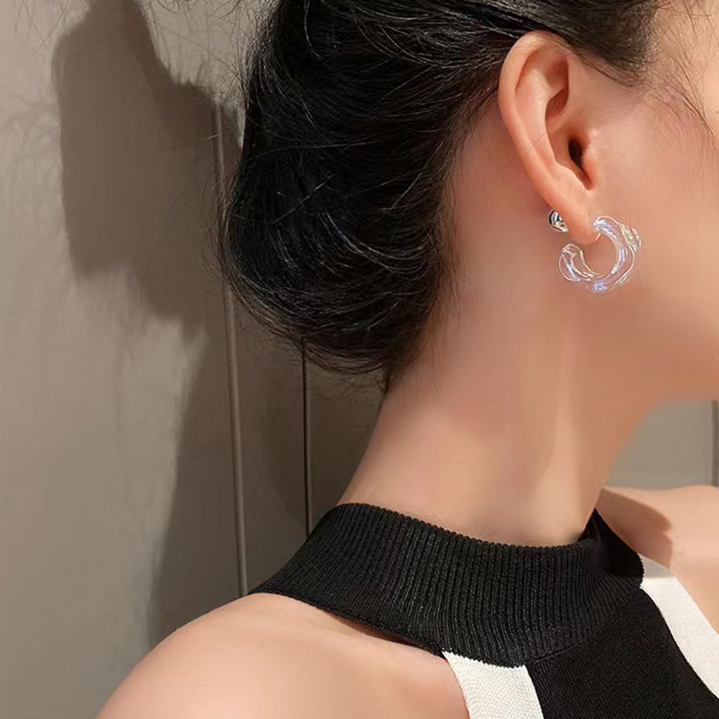 Orecchini a cerchio a forma di - Vintage Fashion Korea recensione e prezzo