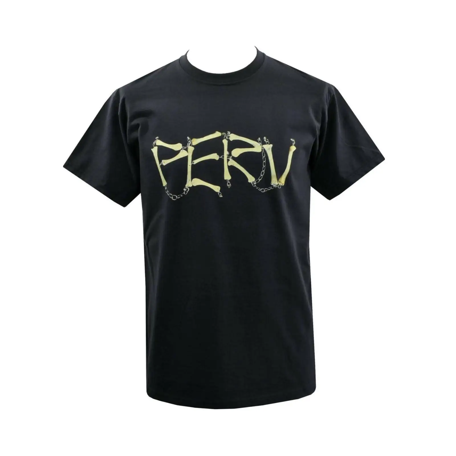T-shirt da uomo PERV Bones, st - Vintage Fashion Font recensione e prezzo