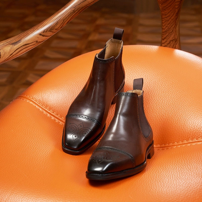 Stivaletti Chelsea da uomo vin - Vintage Fashion Designer recensione e prezzo