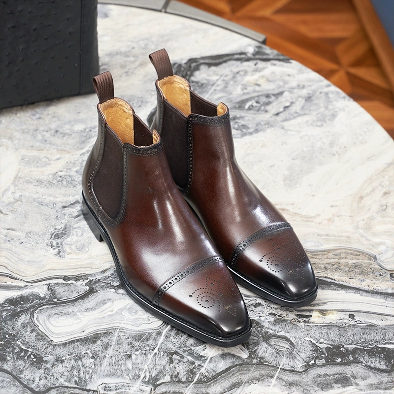 Stivaletti Chelsea da uomo vin - Vintage Fashion Designer recensione e prezzo