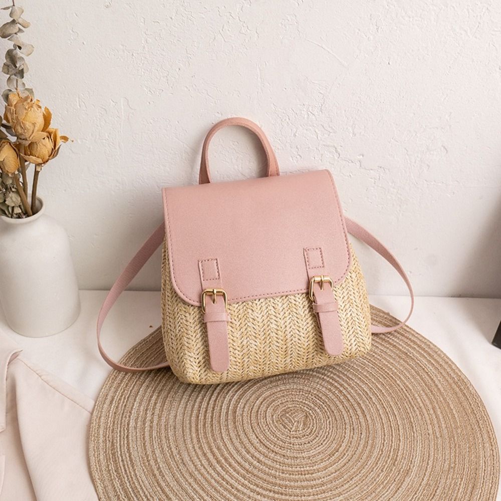 Zaino in Pelle PU e Paglia dal - Vintage Fashion Looks recensione e prezzo