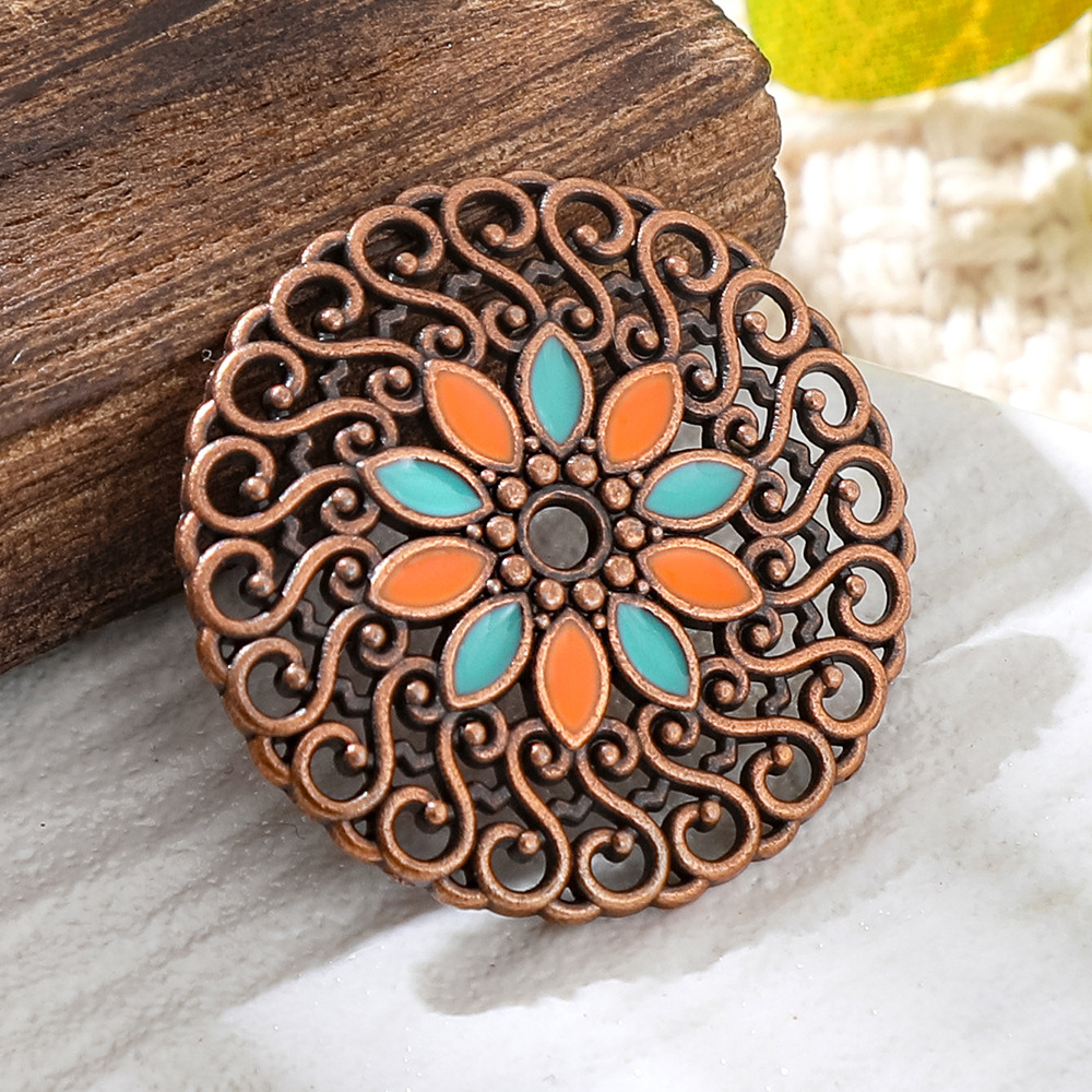 Ciondoli Rotondi Vintage in Ra - Vintage Fashion Earrings recensione e prezzo