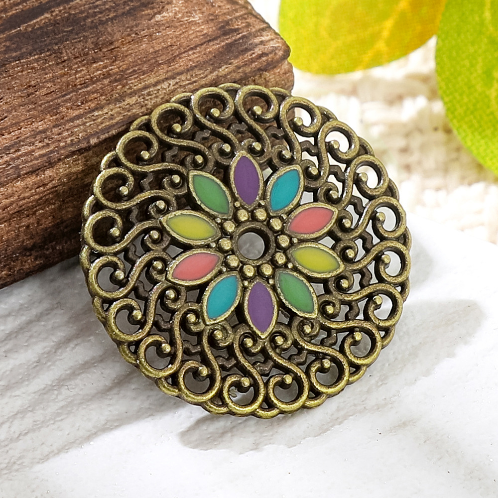 Ciondoli Rotondi Vintage in Ra - Vintage Fashion Earrings recensione e prezzo