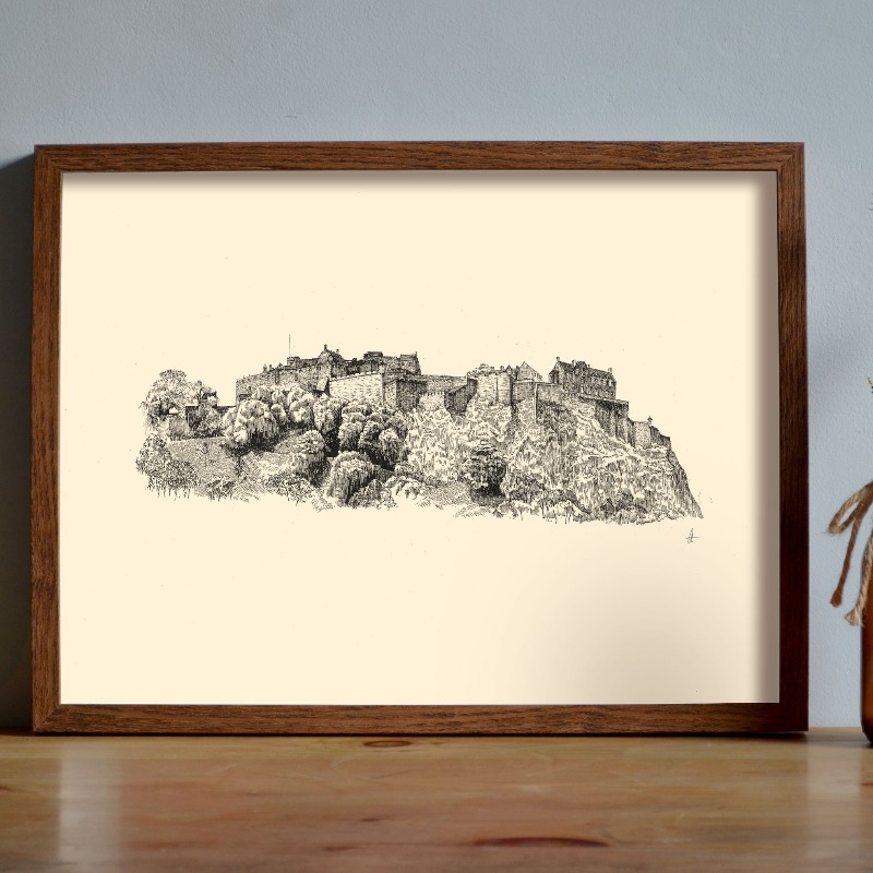 Poster Vintage del Castello di - Vintage Fashion Wall Art recensione e prezzo